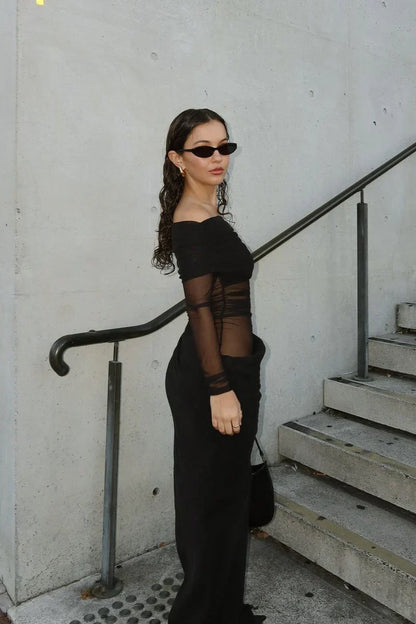 Sleek Aura Dress