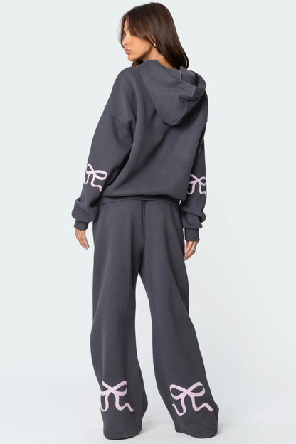 Stella | Bow Sweat Set