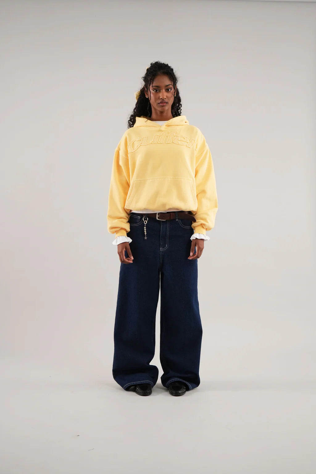 Mila | Yellow Hoodie