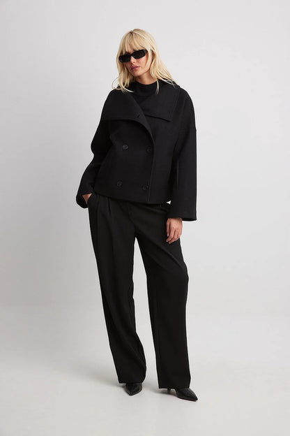 Lila | Double Breasted Short Coat