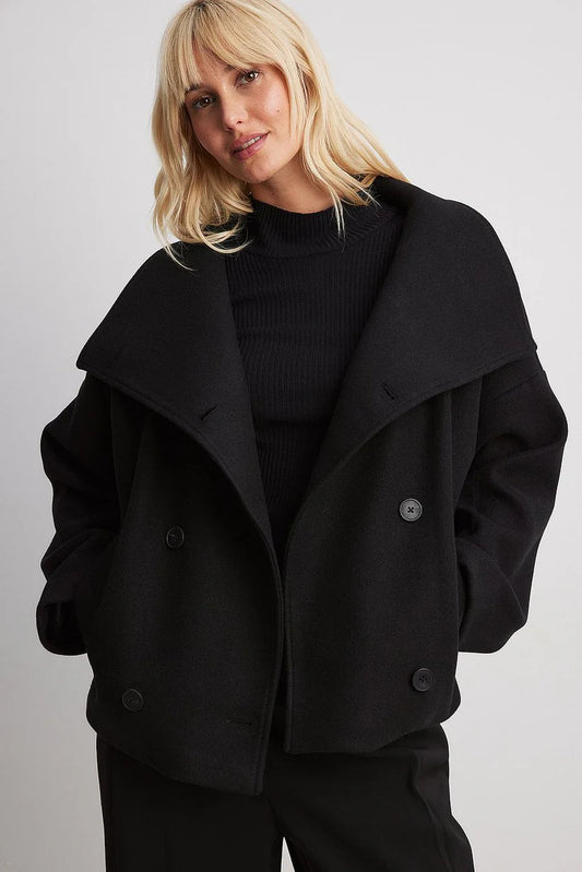 Lila | Double Breasted Short Coat