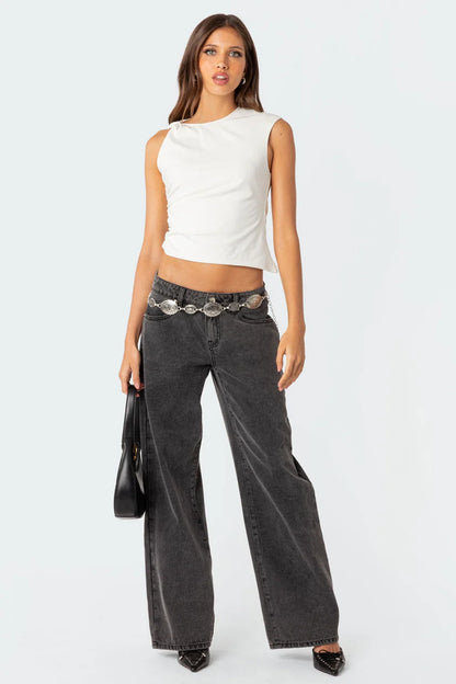Montaly | Raelynn Low Jeans