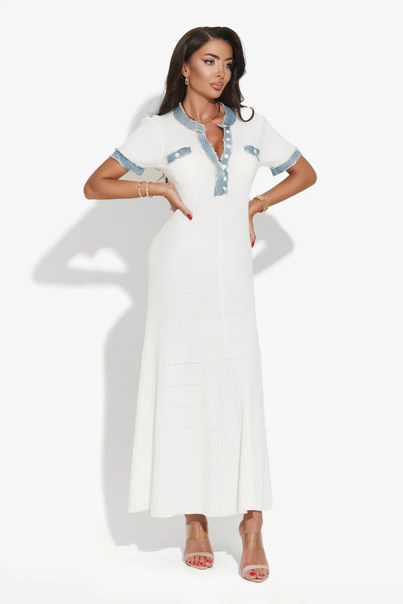 Zelina | Knitted Midi Dress