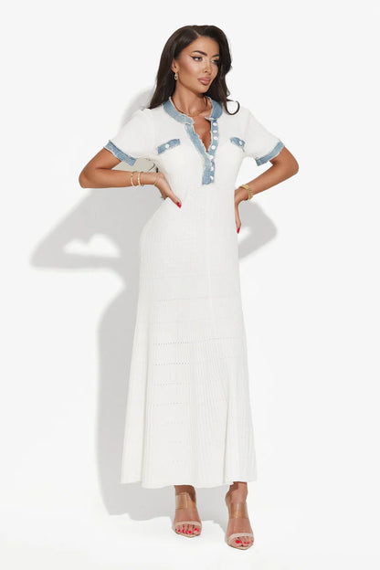 Zelina | Knitted Midi Dress