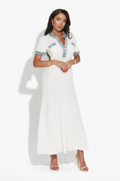 Zelina | Knitted Midi Dress